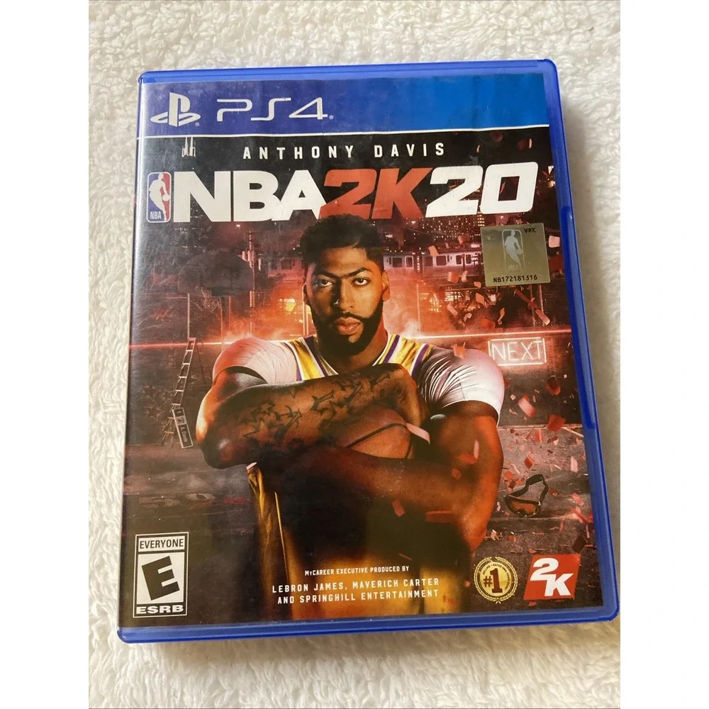 NBA 2K20 PlayStation 4‎ CIB Complete Basketball Video Game Anthony Davis Sony